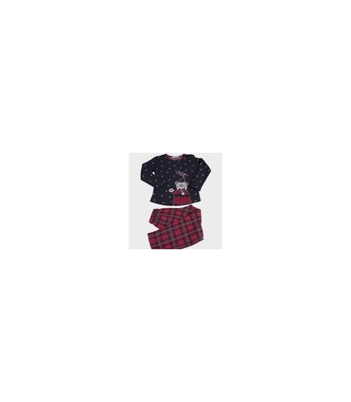 PIJAMA NIÑA CUADROS MASSANA