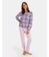 PIJAMA MUJER CUADROS MASSANA