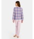 PIJAMA MUJER CUADROS MASSANA