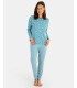 PIJAMA MUJER LUNARES MASSANA