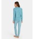PIJAMA MUJER LUNARES MASSANA