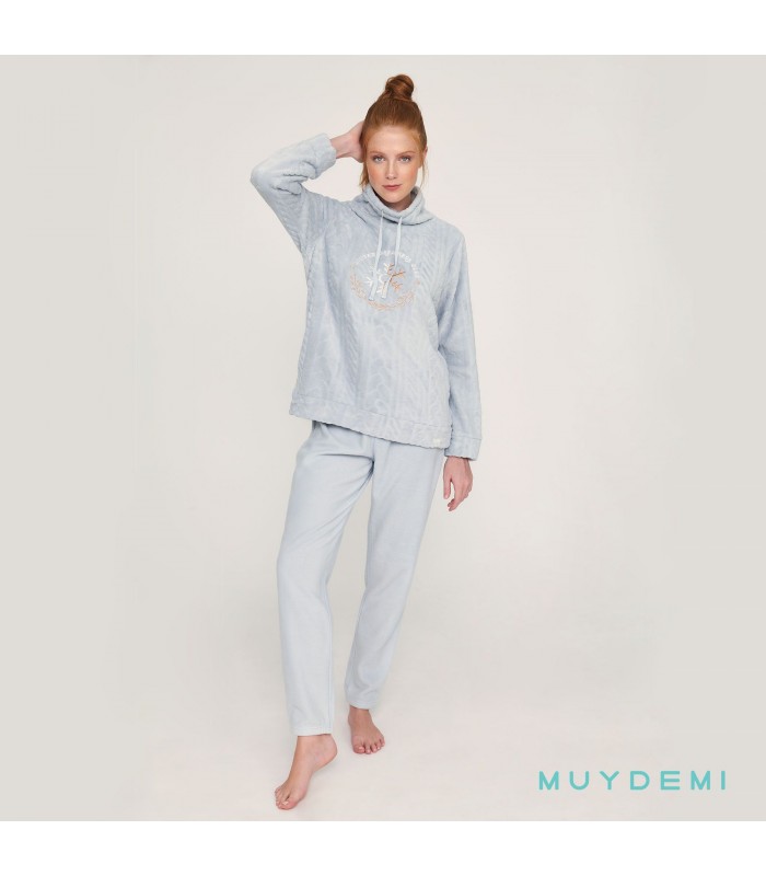 PIJAMA MUJER SNOW MUYDEMI