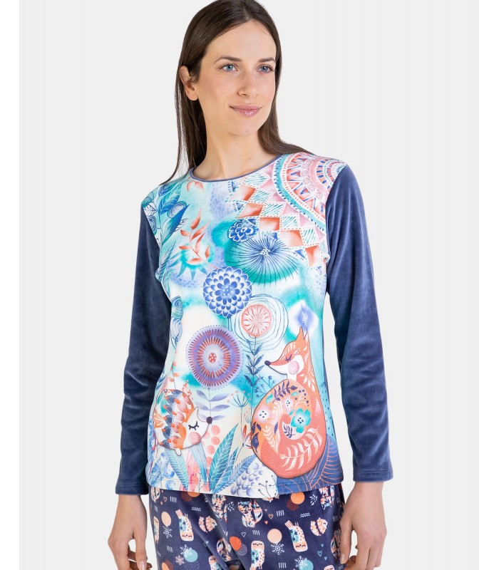 PIJAMA MUJER MICRO CORALINA MASSANA