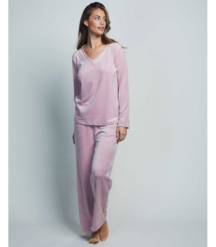 PIJAMA TERCIOPELO MUJER SELMARK