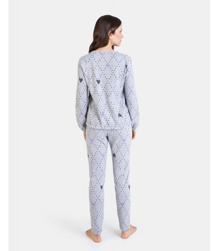PIJAMA MUJER CORAZONES MASSANA