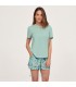 PIJAMA M/C FLORAL MUJER MUYDEMI
