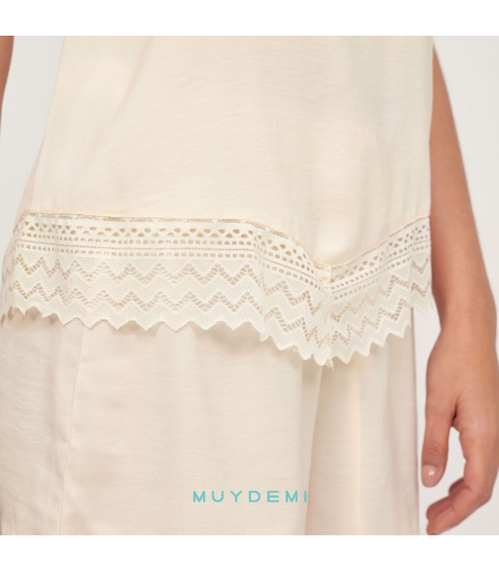 PIJAMA LENCERO MUJER MUYDEMI