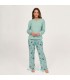 PIJAMA M/L FLORAL MUJER MUYDEMI