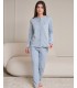 PIJAMA MUJER ABIERTO JACQUARD MASSANA
