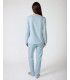 PIJAMA MUJER ABIERTO JACQUARD MASSANA