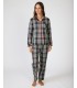PIJAMA MUJER TELA ABIERTO MASSANA