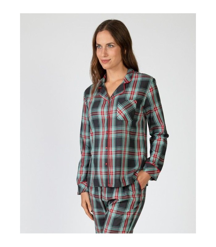 PIJAMA MUJER TELA ABIERTO MASSANA