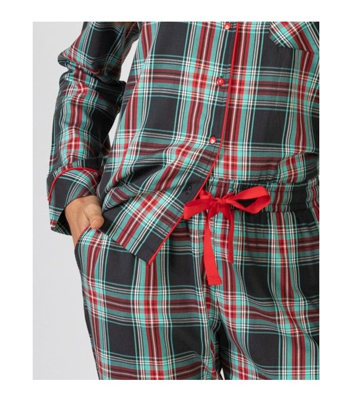 PIJAMA MUJER TELA ABIERTO MASSANA