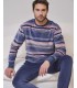 PIJAMA HOMBRE RAYAS MASSANA