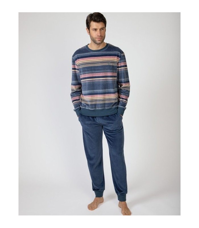 PIJAMA HOMBRE RAYAS MASSANA