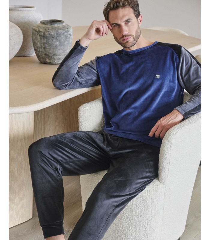 PIJAMA HOMBRE COMBINADO MICROPOLAR MASSANA