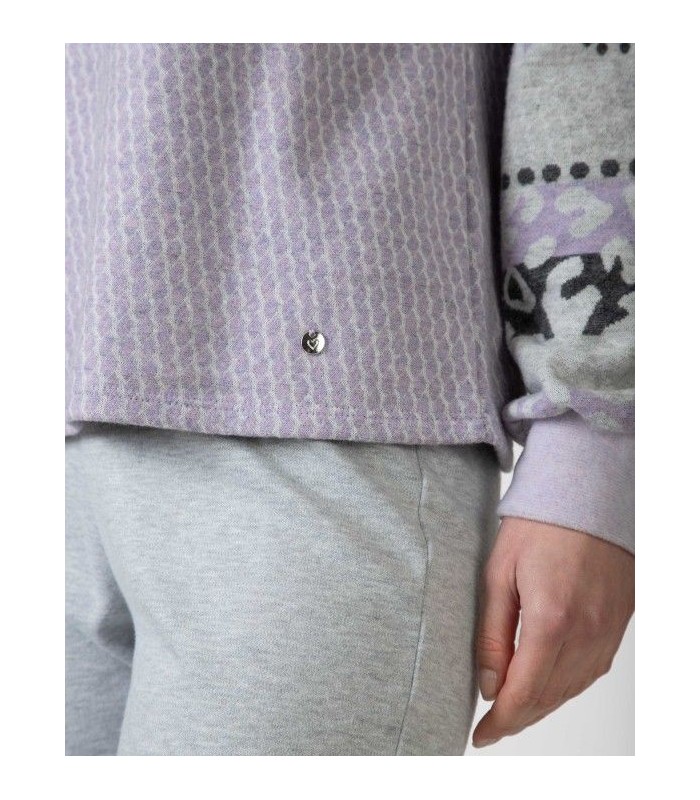 PIJAMA MUJER JACQUARD MASSANA