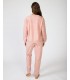 PIJAMA MUJER LISO TERCIOPELO MASSANA