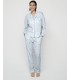 PIJAMA MUJER ABIERTO FLOWERS SELMARK