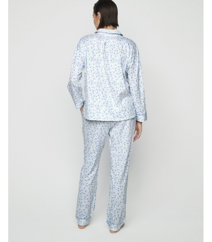 PIJAMA MUJER ABIERTO FLOWERS SELMARK