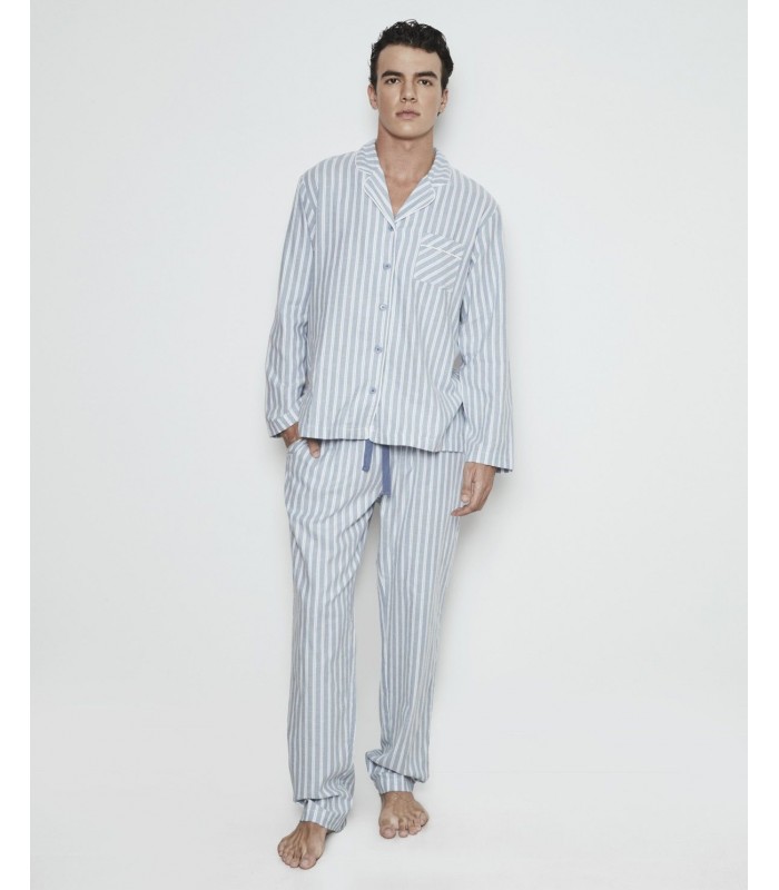 PIJAMA HOMBRE CAMISERO OXFORD SELMARK