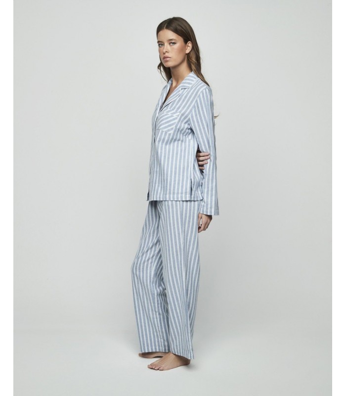 PIJAMA MUJER CAMISERO OXFORD SELMARK
