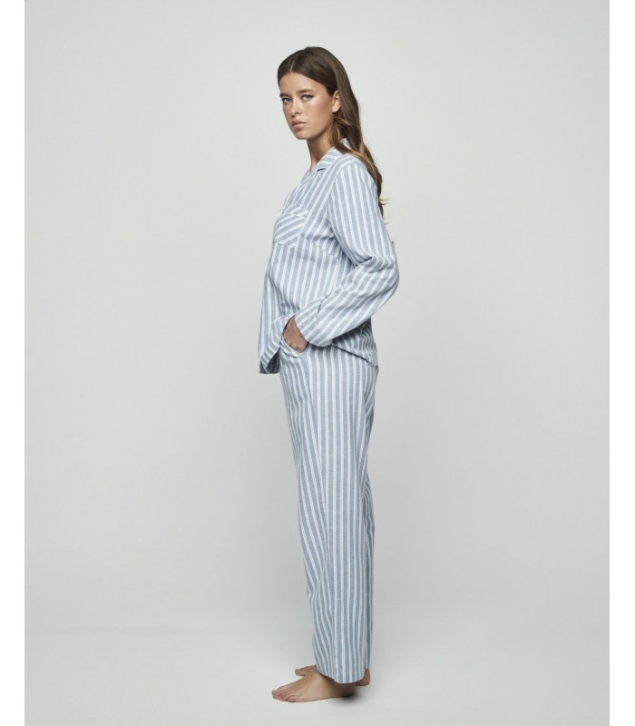 PIJAMA MUJER CAMISERO OXFORD SELMARK