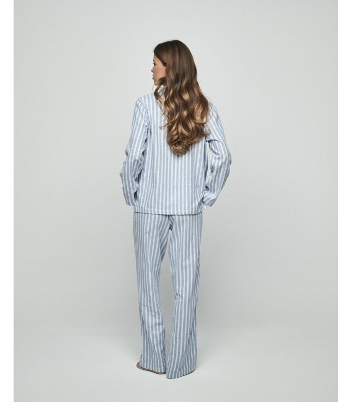 PIJAMA MUJER CAMISERO OXFORD SELMARK