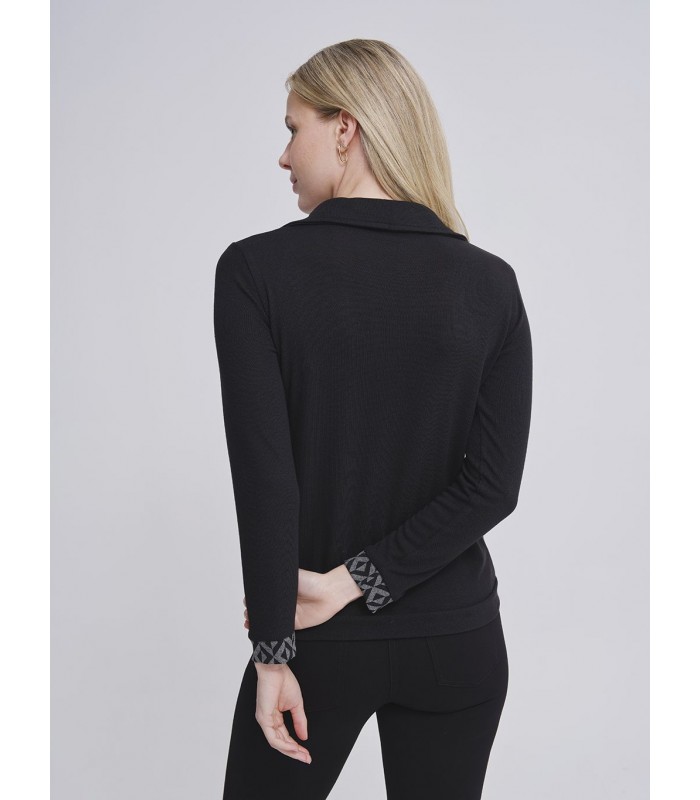 BLUSA MUJER ABIERTA ESTAMPADA AZAY