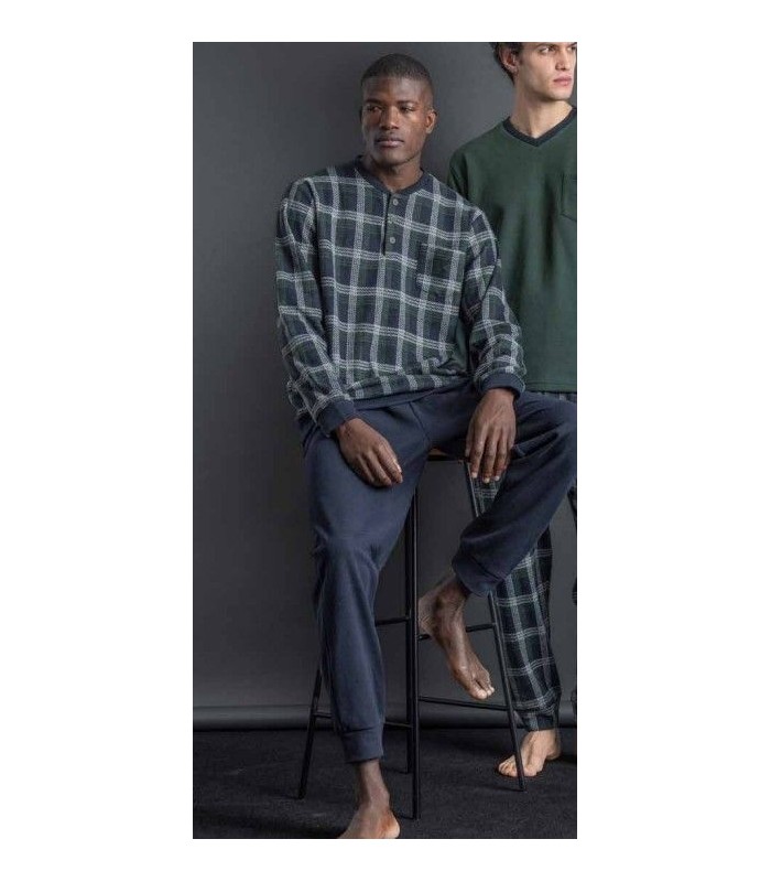 PIJAMA CUADROS HOMBRE PUNTO MILANO ADMAS