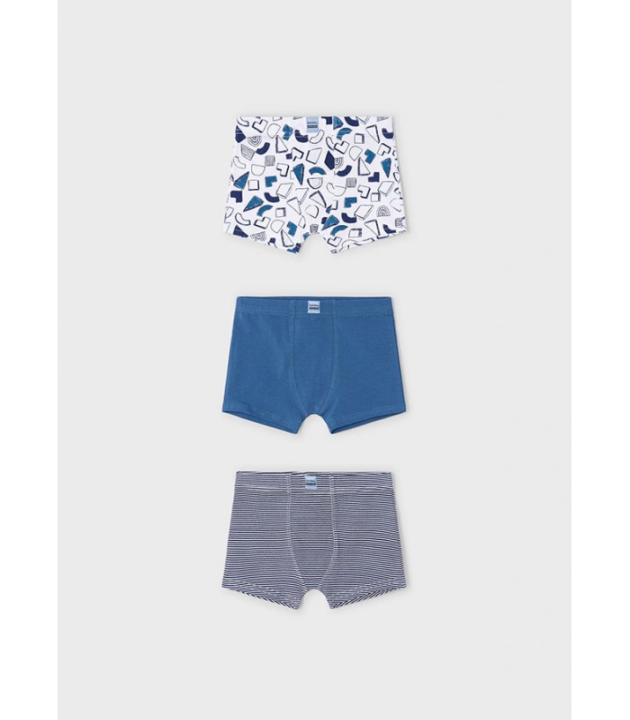 PACK TRES BOXERS NIÑO MAYORAL