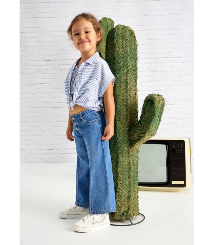 PANTALÓN DENIM FLUIDO NIÑA MAYORAL