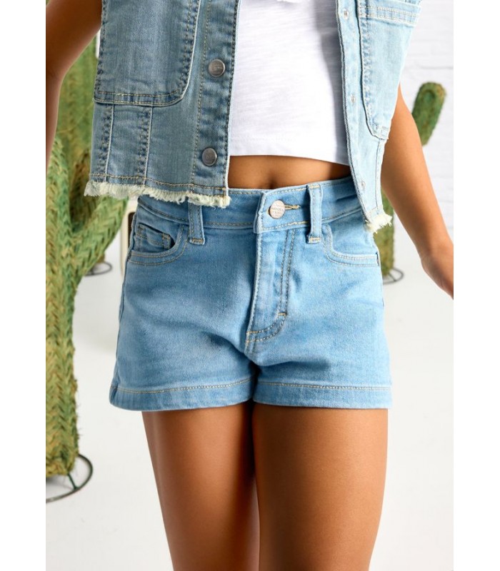 SHORT DENIM BÁSICO NIÑA MAYORAL