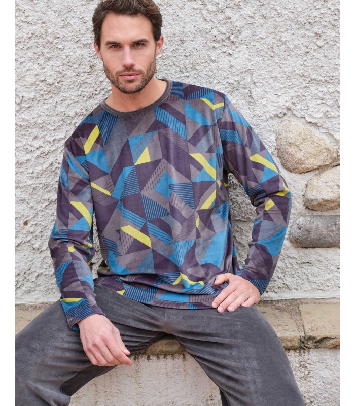 PIJAMA HOMBRE GEOMETRIC MASSANA