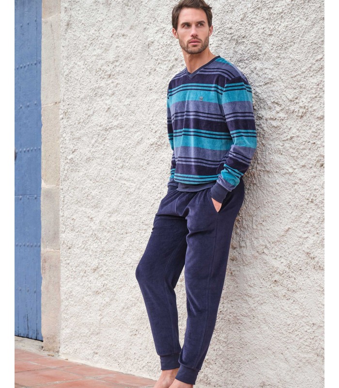 PIJAMA HOMBRE RAYAS MASSANA
