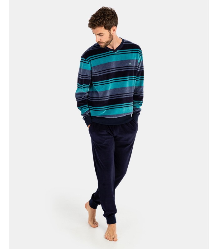 PIJAMA HOMBRE RAYAS MASSANA