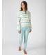 PIJAMA MUJER FLORES MASSANA
