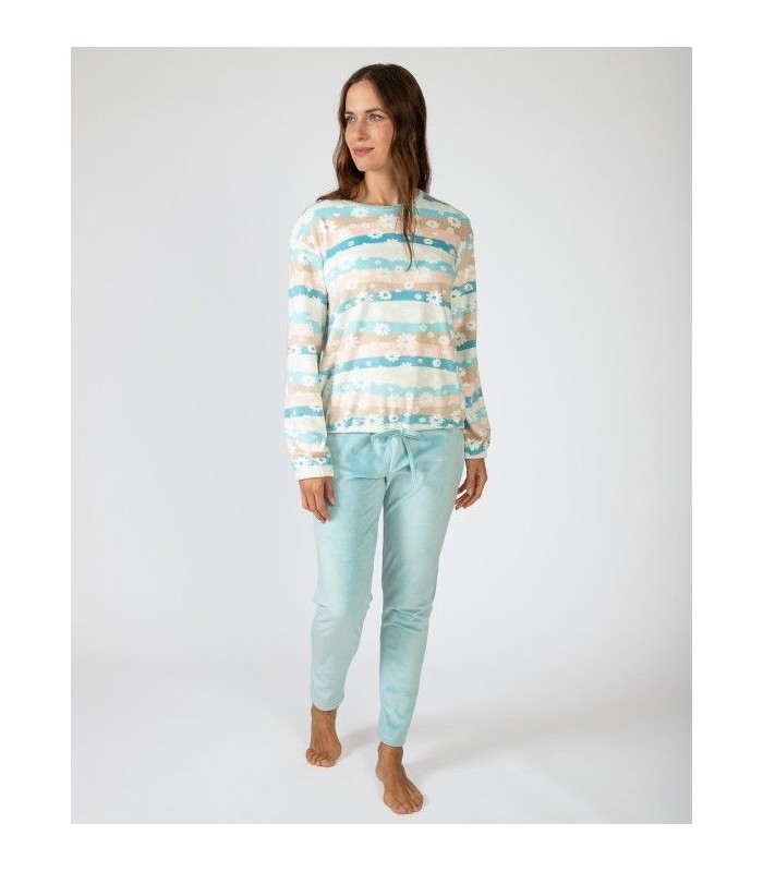 PIJAMA MUJER FLORES MASSANA