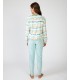 PIJAMA MUJER FLORES MASSANA