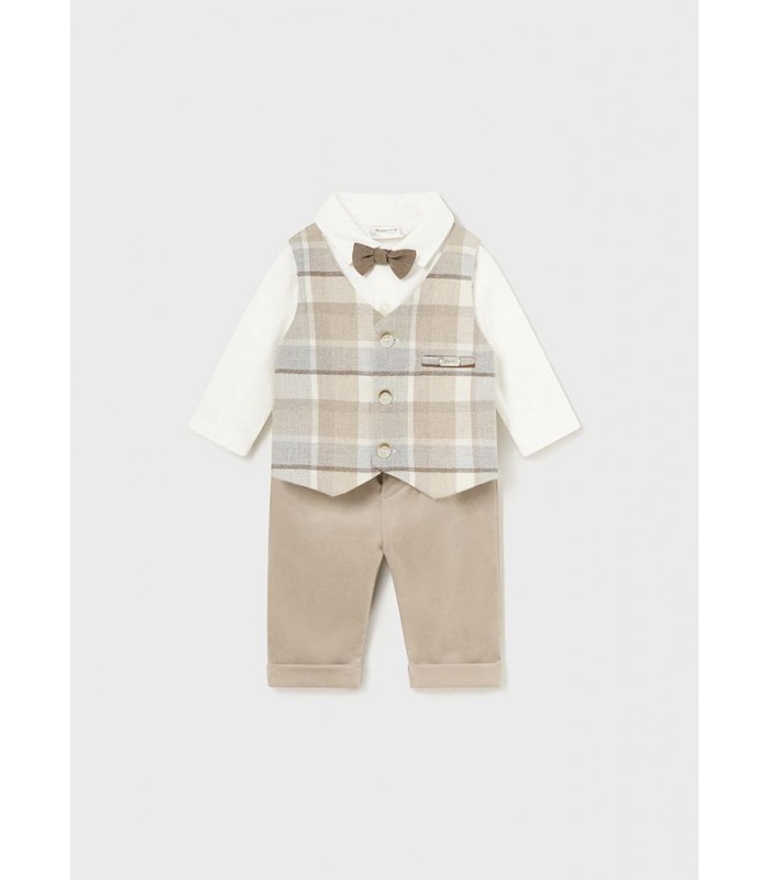 CONJUNTO CON CHALECO BEBE NIÑO MAYORAL