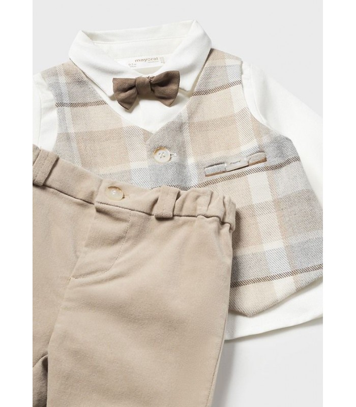 CONJUNTO CON CHALECO BEBE NIÑO MAYORAL