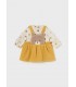 VESTIDO BEBE NIÑA OSITO MAYORAL