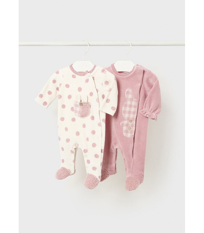PACK DOS PIJAMAS BÉBE NIÑA MAYORAL