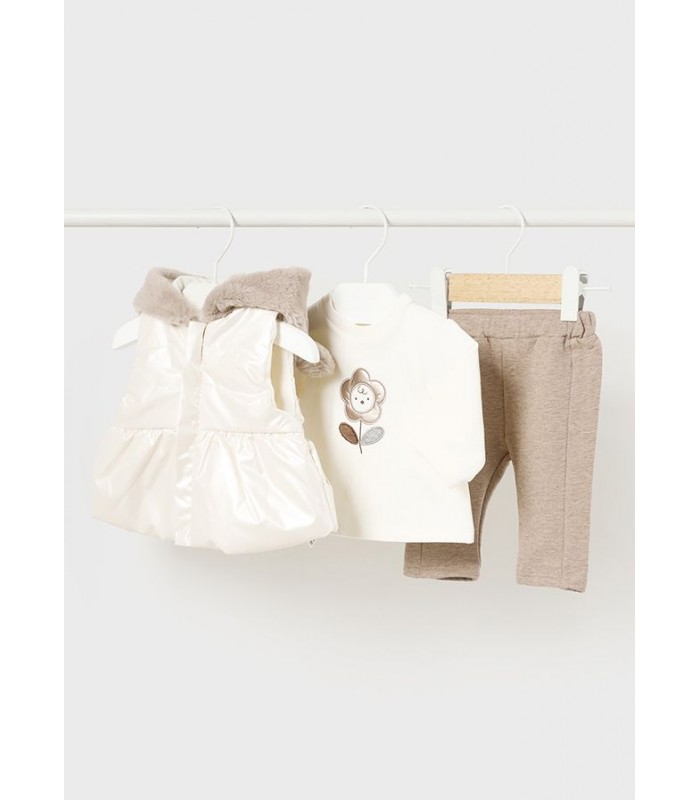 CONJUNTO CHALECO BEBE NIÑA MAYORAL