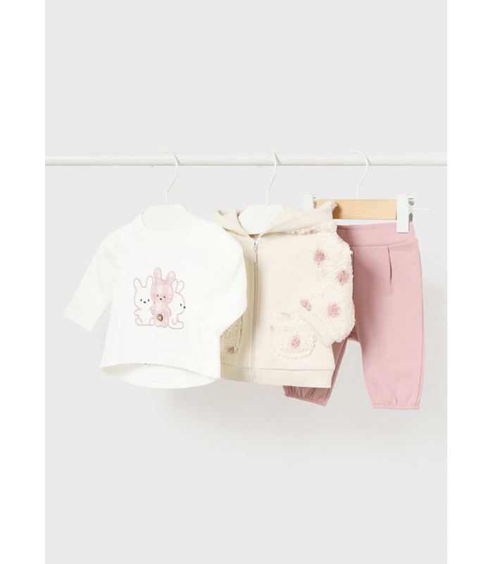 CONJUNTO CHÁNDAL COMBINADO BEBE NIÑA MAYORAL