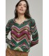 CAMISETA MUJER RAYAS AZAY