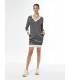 VESTIDO MUJER RAYAS ARGGIDO
