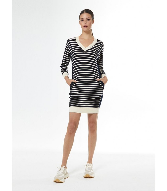 VESTIDO MUJER RAYAS ARGGIDO