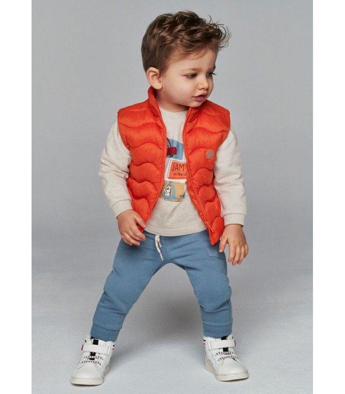 CONJUNTO BEBE NIÑO CHALECO MAYORAL