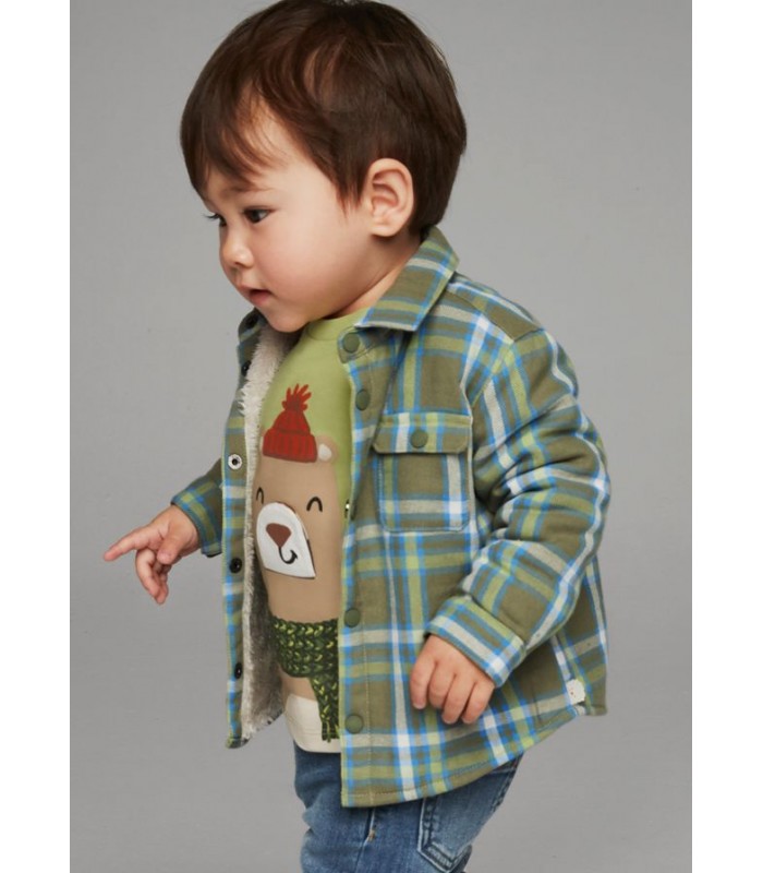 SOBRE CAMISA BEBE NIÑO CUADROS MAYORAL